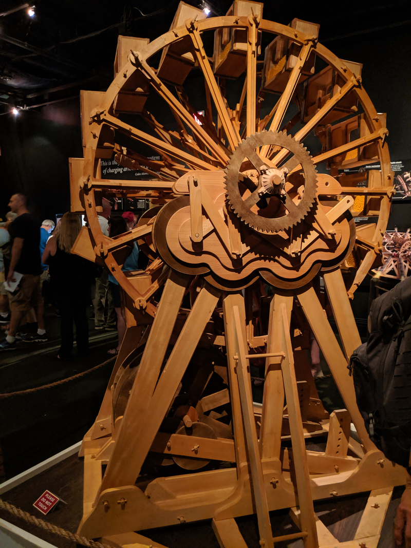 Illustration for article titled Pictures from the Reagan Library: The da Vinci Exhibit